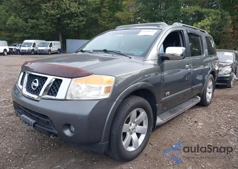 2008 Nissan Armada Le from USA, damaged, VIN 5N1AA08C18N628420